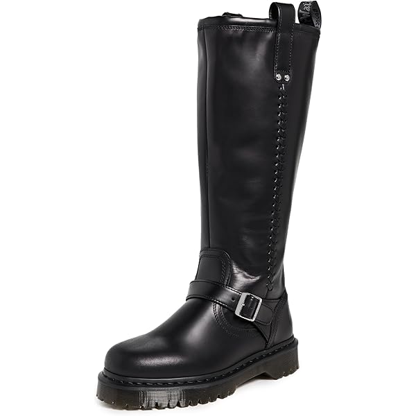 Amazon.com | Dr. Martens Womens Amaayah Hi Leather Bex Riding
